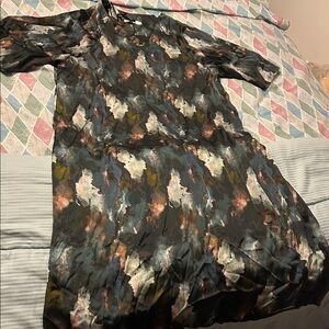 Abstract Patterned Dress